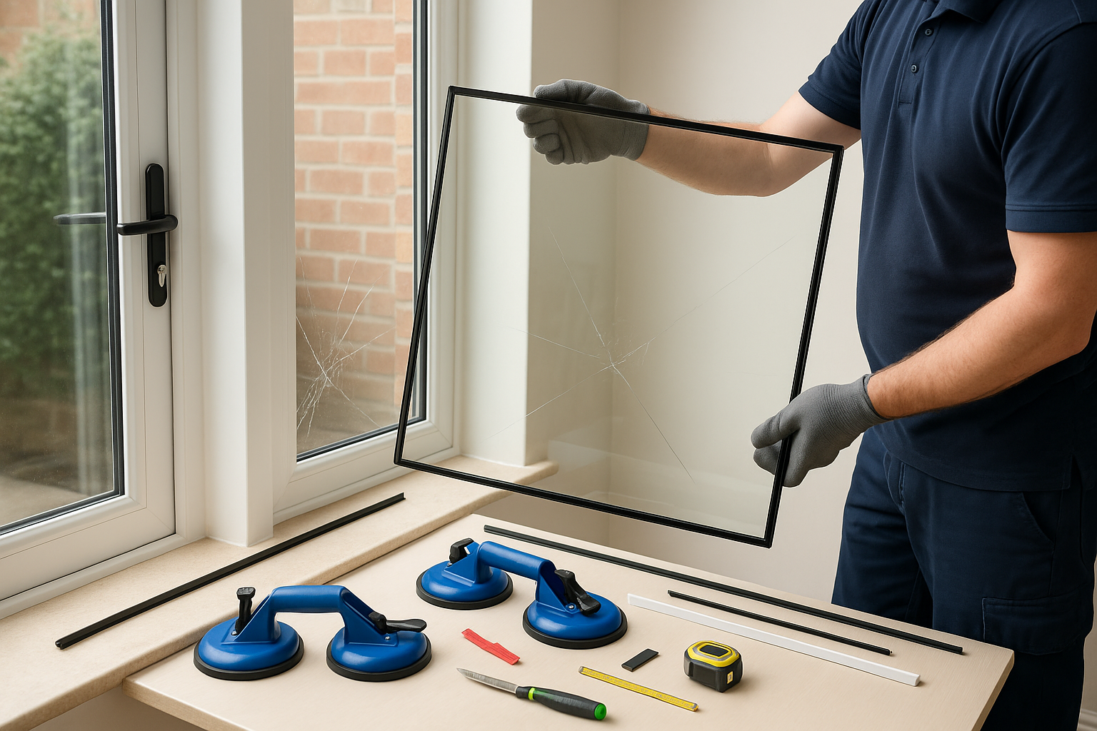 Door Glass Replacement in Enfield service image